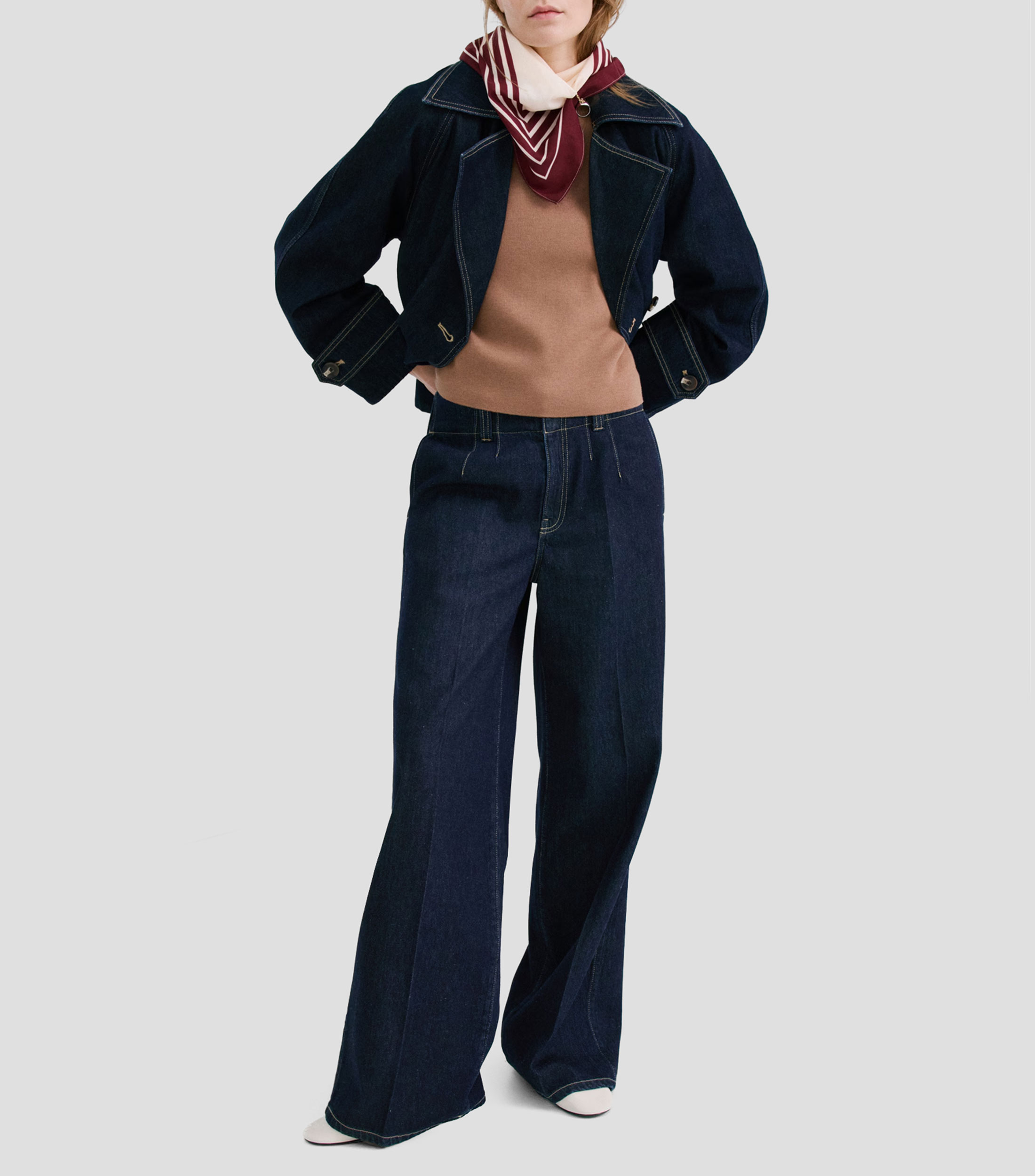 Jeans wideleg Mujer